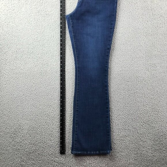 LEVIS 725 Womens Size 32 High Rise Bootcut Medium Wash Stretch Denim Jeans - Picture 14 of 15